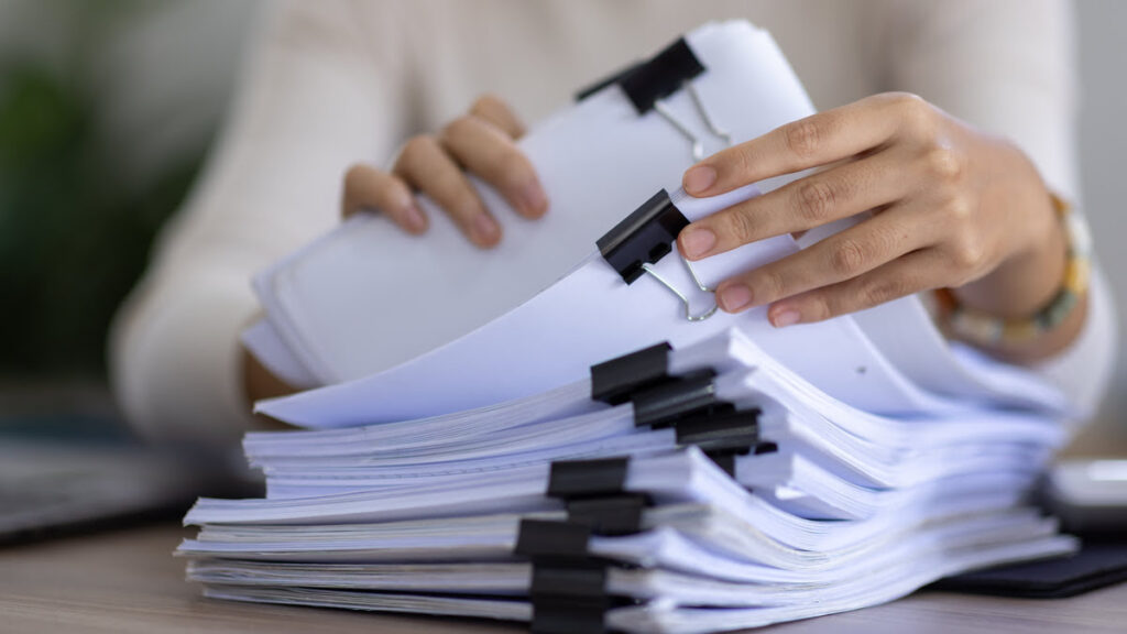 Papierowy wniosek o upadłość konsumencką